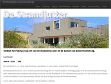 Tablet Screenshot of de-strandjutter.nl